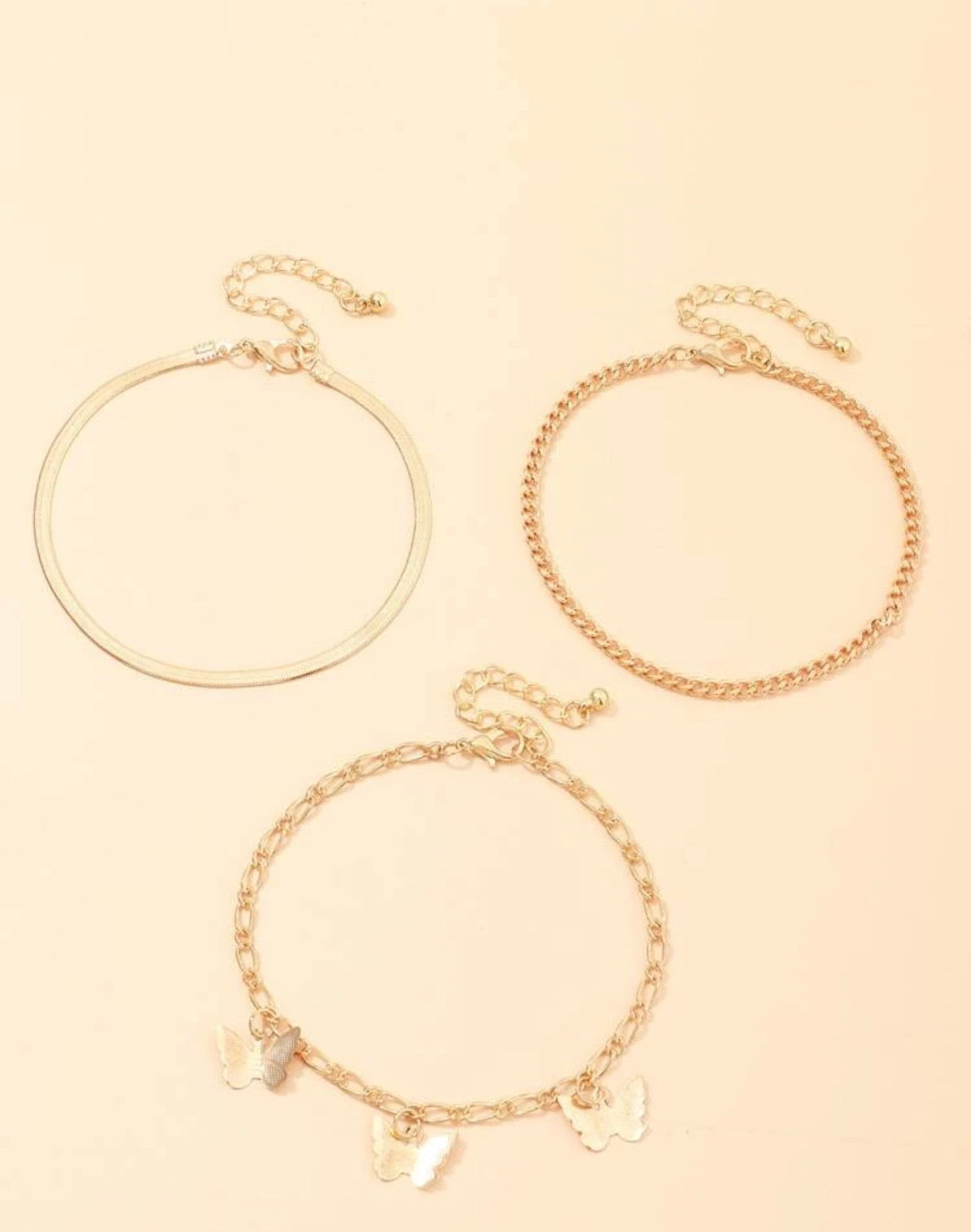 Third chance ankle bracelet