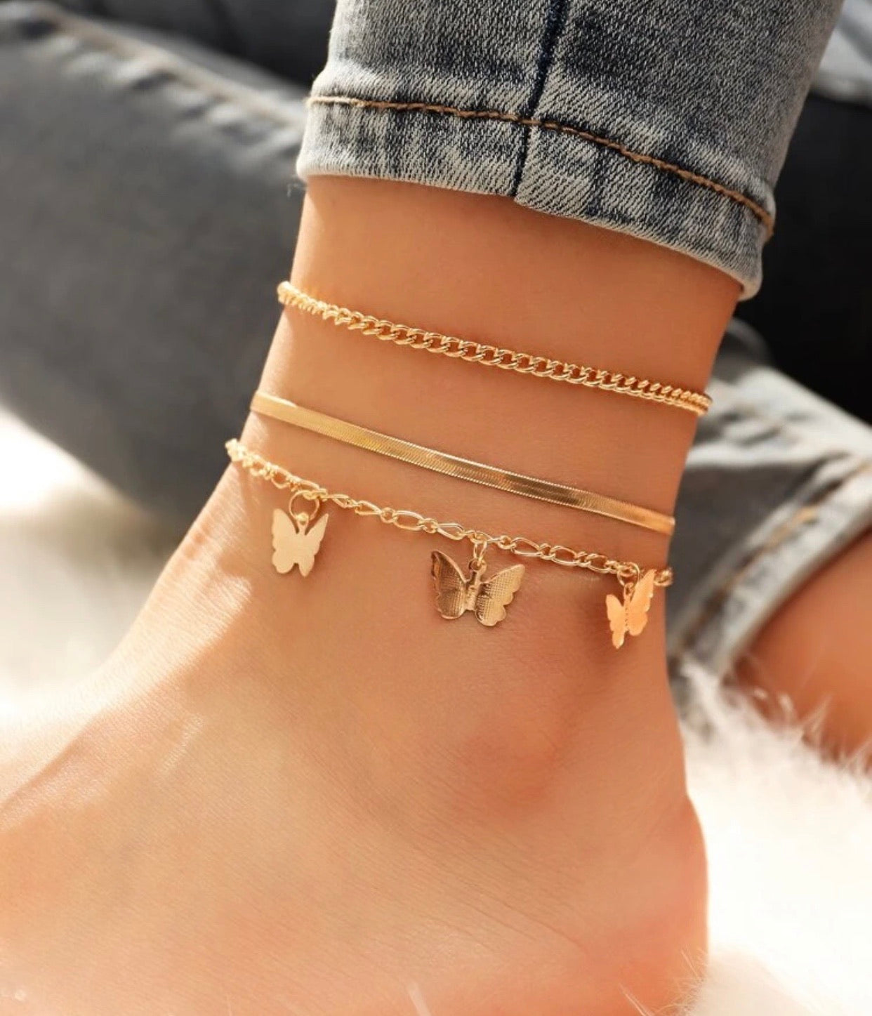 Third chance ankle bracelet